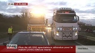 Manifestation contre lécotaxe [upl. by Dusen]