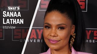 Sanaa Lathan Talks Love amp Basketball Emmy Nominations amp Jordan Peele  Sway’s Universe [upl. by Codi457]