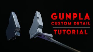 CUSTOM GUNPLA DETAIL TUTORIAL  Episode 2 [upl. by Alvy]