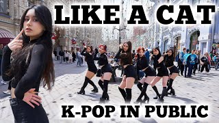 KPOP IN PUBLIC ONE TAKE AOA  사뿐사뿐Like a Cat  Dance cover by 3to1 [upl. by Elvina]