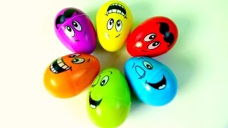 HUEVOS KINDER SORPRESA DE CARITAS HAPPY FACE KINDER SURPRISE EGGS [upl. by Navac219]