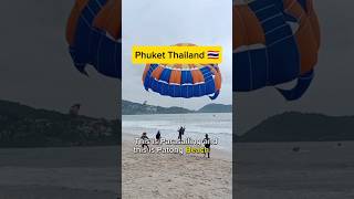 MustSee Parasailing on Patong Beach Thailand 🇹🇭 shorts parasailing phuket [upl. by Emmeram225]