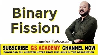 What is binary fission and Multiple fissionComplete explanation GS Academy [upl. by Neelya]