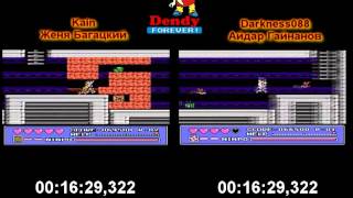 Kyatto Ninden Teyandee NES Hard mode Kain vs Darkness088 [upl. by Asert]