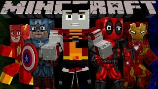 СТАНЬТЕ КЕМ УГОДНО В MINECRAFT 👽👽Обзор мода Minecraft quotSuperheroesquot [upl. by Enida]