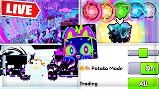 🌐GLITCH UPDATE🌐 w PET SIMULATOR 99 o 1800 🥔TRYB ZIEMNIAKA🥔 ZA DARMO 1B GEMÓW i HUGE  ROBLOX LIVE [upl. by Bainbridge]