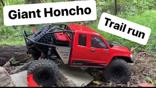 Axial SCX6 Honcho Trail Run at RC Fun Park [upl. by Rebmeced]