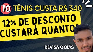 Ana Maria comprou um tênis para sua filha REVISA GOIÁS 3° ano Professor Euler Matemática Miozin [upl. by Branham]