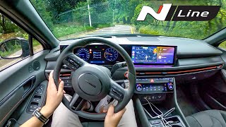 The New 2024 Hyundai Sonata N Line 25T FACELIFT POV Test Drive [upl. by Greenberg]