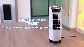 20w electric mini tower fan supplierCE approvedOEM [upl. by Kym]