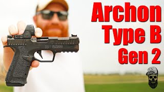 The Ultra Fast Polymer Pistol Archon Type B Gen 2 First Shots [upl. by Liggett]