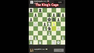 The Kings Cage chess short shorts [upl. by Tris]