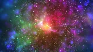 Multicolor Galaxy Motion Background 6000 Minutes Space Wallpaper Longest FREE UHD 60fps [upl. by Chip]