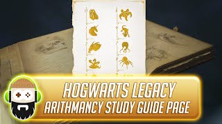 Hogwarts Legacy Arithmancy Study Guide Page Walkthrough [upl. by Tnaryb]