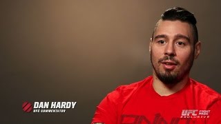 Fight Night Boston Dan Hardy on Conor McGregor [upl. by Aliuqa396]