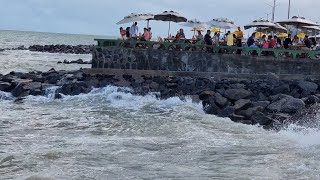 AVANÇO DO MAR EM OLINDA PERNAMBUCO BRASIL [upl. by Acined]