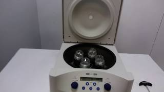 Eppendorf 5702R 5702 R Refrigerated Centrifuge 4400RPM w A438 Swinging Rotor  10986 [upl. by Sihtnyc643]