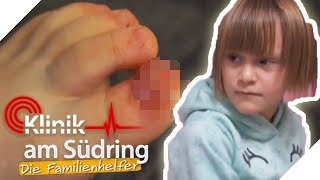 Zehennägel fallen aus Wieso spürt Elisa 6 keine Schmerzen  Die Familienhelfer  SAT1 [upl. by Evy]