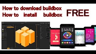 HOW TO DOWNLOAD AND INSTALL BUILDBOX FREE IN HINDI [upl. by Onairpic]