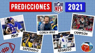 ¿QUIÉN GANARÁ EL SUPER BOWL  PREDICCIONES NFL 2021 [upl. by Doane526]