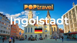 4K Old Town Ingolstadt walking tour Germany 🇩🇪 [upl. by Eceinaj]