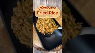 Schezwan fried rice 🌾ll sezwan fried rice recipe rice chineserice shortsfeed recipe viralshort [upl. by Salokkin23]