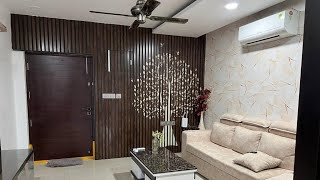 Fully furnished flat for sale in Hyderabad  Luxury  Gated community [upl. by Skell947]