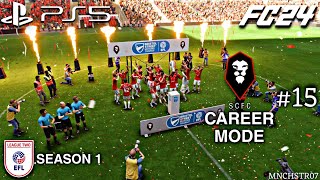 Salford City Career Mode Season 1 EFL League Two Episode 15  Realistic Graphic Gameplay  FC24 PS5 [upl. by Remle729]