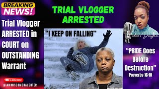 Trial Vlogger ARRESTED in FULTON COUNTY COURT During HER OWN LIVE [upl. by Jill]