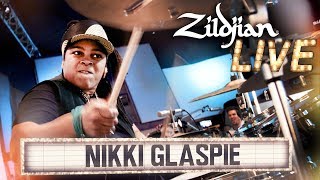 Zildjian LIVE  Nikki Glaspie [upl. by Anilef]