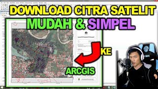 Gratis  Citra Satelit Resolusi Tinggi Google Terbaru  SAS Planet  ArcGIS 10 [upl. by Erie]