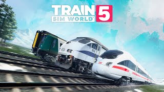 PLAYING NEW TRAIN SIMULATOR GAME  TRAIN SIM WORLD 5  BEST TRAIN SIMULATOR [upl. by Mossberg]