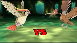 Pidgeot vs Fearow  SPORE [upl. by Dyanne620]