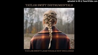 Taylor Swift  champagne problems Official Instrumental [upl. by Einoj]