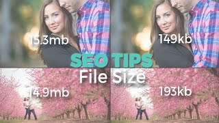 SEO Tips For Photographers  Image File Size [upl. by Jb]