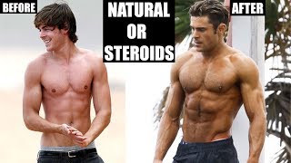 Zac Efron Natural Or Steroids  My Thoughts On His Physique For Baywatch [upl. by Knowles166]