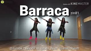 Barraca  zumba  zin81  liveclass  merengue  disco [upl. by Asi]