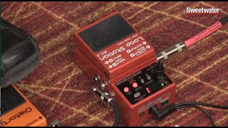 Boss RC3 Loop Station Looper Pedal Review  Sweetwater Sound [upl. by Acinoev]