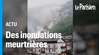 Sept morts dans les inondations qui ont frappé la France la Suisse et lItalie [upl. by Brownley]