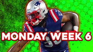 NFL DraftKings Picks  FanDuel NFL Week 6 Monday Night Football MNF Showdown [upl. by Sima171]