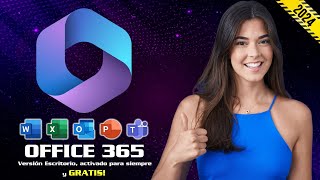 Como tener Office 365 activado para PC GRATIS ⚡ Instalar Microsoft 365 para Escritorio FULL 2024 😎 [upl. by Eyot]