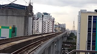 LRT2 Anonas Station to Araneta Center  Cubao Station Trip [upl. by Acinorej]