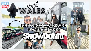 Heritage Train Ride to Snowdon Mountain in Snowdonia  North Wales Trip  What an Experience [upl. by Husain]