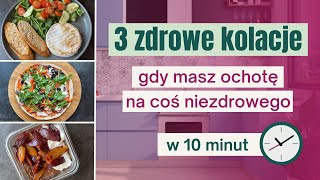 3 pomysły na szybką kolację w 10 minut Jedz pysznie na diecie [upl. by Ainehs]