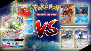 Gardevoir GXOctillery VS Volcanion amp Lucario  Pokemon TCG Post Rotation  DECKLIST [upl. by Manley150]