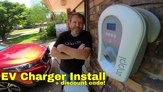 Zappi V2  7kW Electric Car Charger install amp test [upl. by Hinkel]