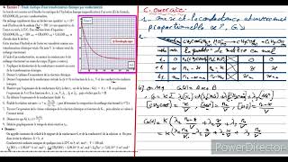 Exercice de suivi temporel dune transformation chimique par conductance  Prof lhoucein BDarija [upl. by Anahcra69]