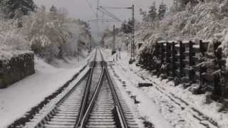 Lokführersicht im Führerstand von Korntal nach Weil der Stadt [upl. by Naejeillib]