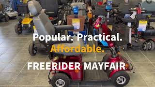 Freerider Mayfair Mobility Scooter  Bayliss Mobility [upl. by Calder878]