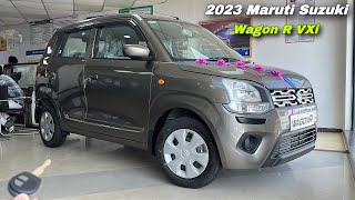 Maruti Suzuki Wagon R Vxi 2023 Price amp Features ❤️ Best Car Under 7 Lakh [upl. by Begga]